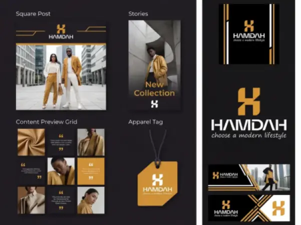 Eight new branding case studies, from Hamdah to Shajnur