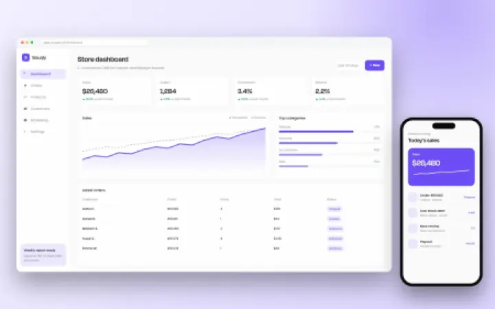 Souqly (Concept): E-commerce CMS for Fashion Brands