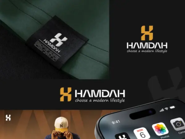 Hamdah: Modern Fashion Brand Identity